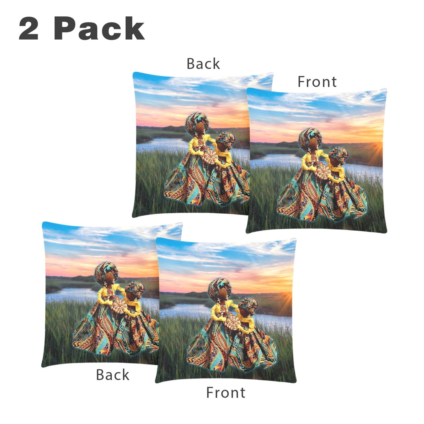 The Inheritance Double Sided 18" Pillow Cases (2pk)