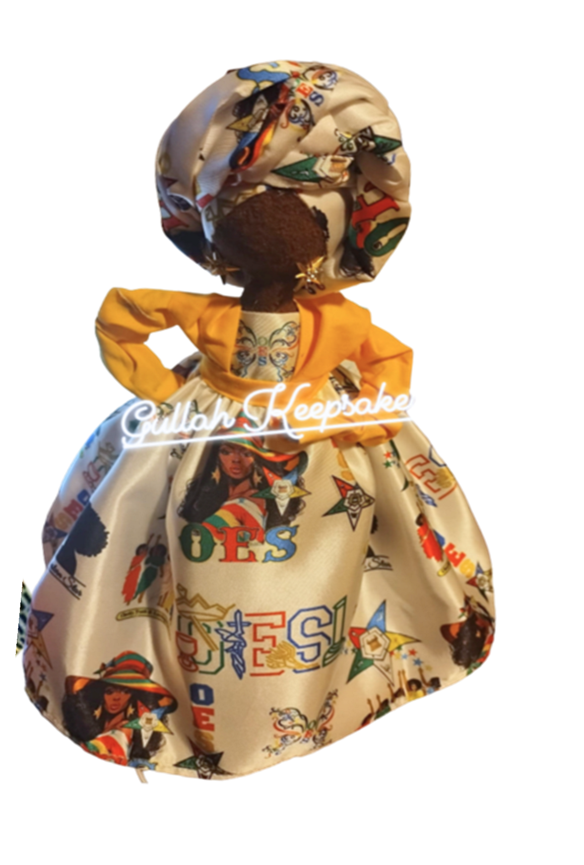 Gullah Doll- Order of Eastern Star Custom