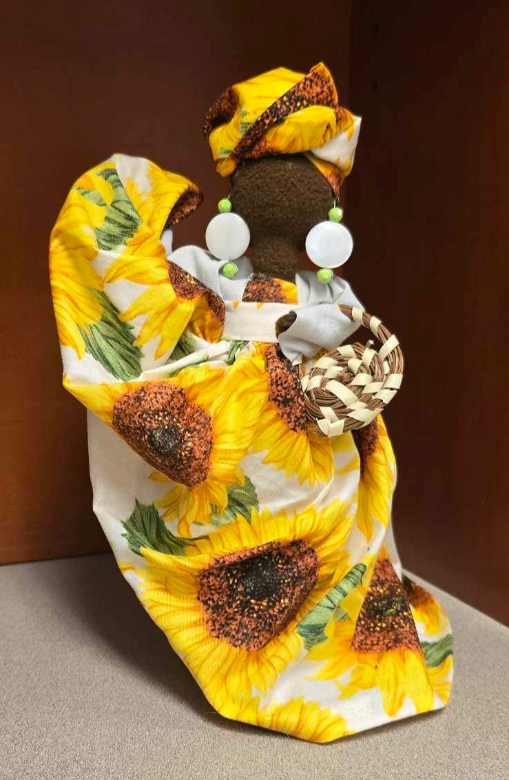 Sunflower Gullah Doll