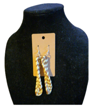 SweetGrass Earrings | Spiral Long