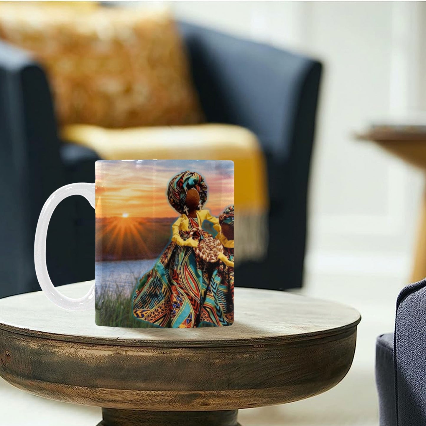 Gullah Inheritance Mug Custom White Mug (11oz)