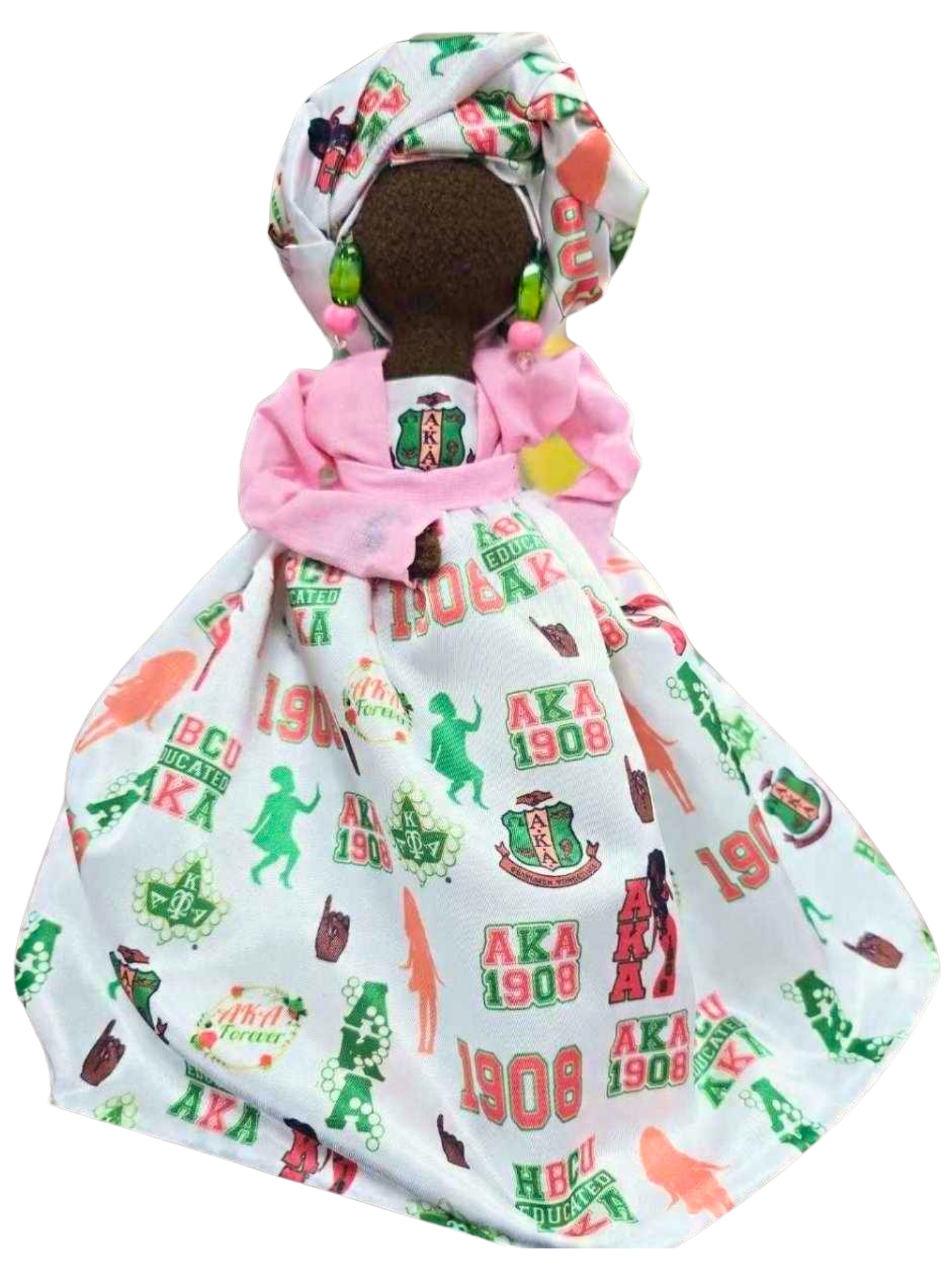 Alpha Kappa Alpha Sorority Gullah Doll Custom