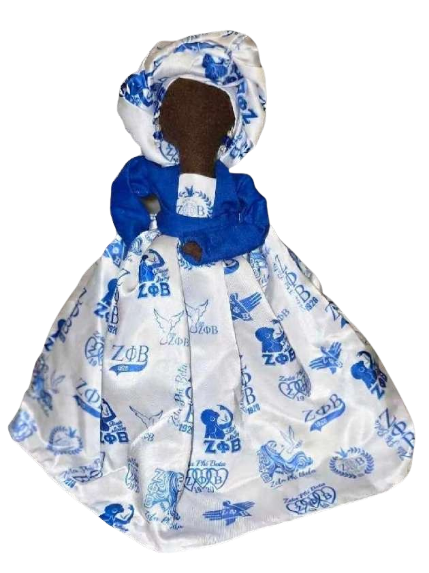 Zeta Phi Beta Sorority Gullah Doll Custom