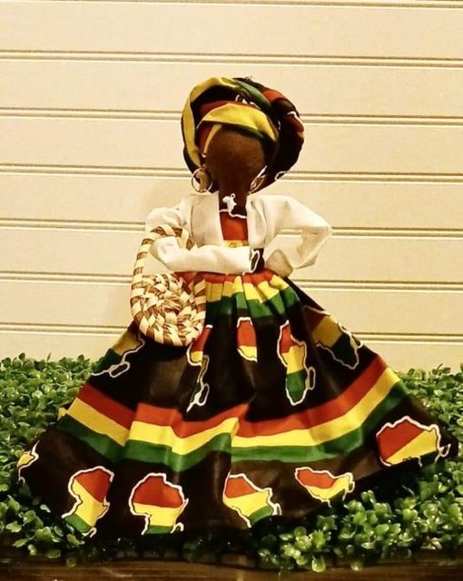 African Gullah Doll