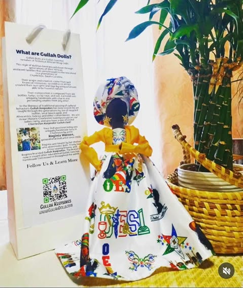 Gullah Doll- Order of Eastern Star Custom