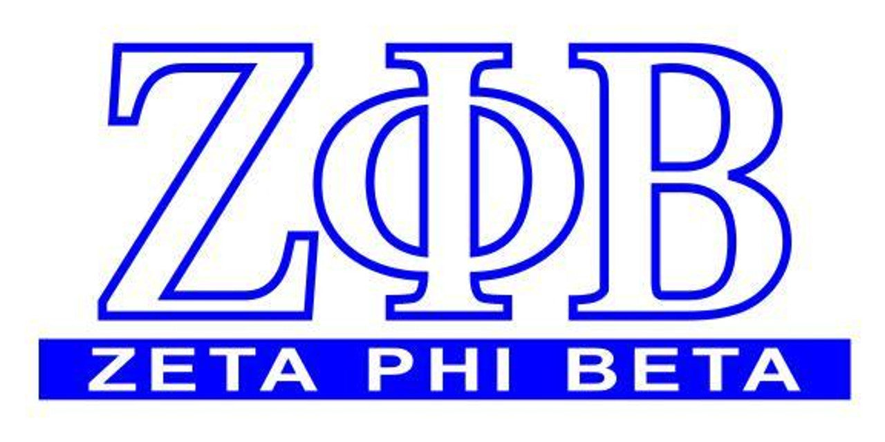 Greek Zeta Sorority Custom Gullah Doll